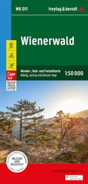 Viennan Woods, Hiking, cycling & Leisure Map