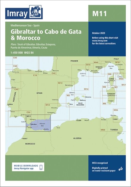 M11 : Gibraltar to Cabo de Gata and Morocco : 11