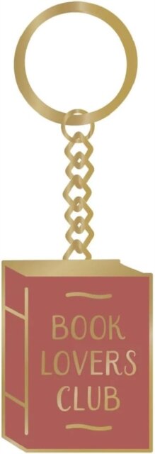 Keyring Metal - Pulteney Press (Book Lovers)