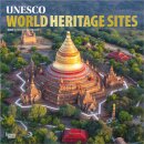 UNESCO World Heritage Sites 2026 Square Flap Foil Calendar