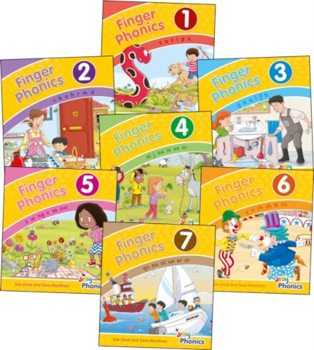 Finger Phonics Books 1-7