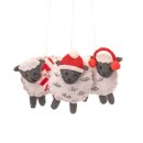 Flat Felt Sheep - Set of 3