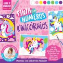 Pinta com Números - Unicórnios