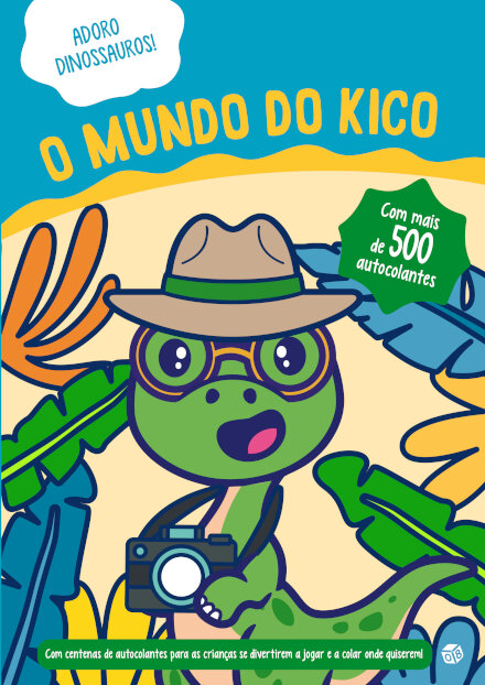 Adoro Dinossauros - O Mundo Do Kico: Livro De Atividades Com Oferta De Autocolantes