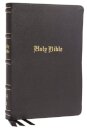KJV Holy Bible: Large Print Thinline, Black Genuine Leather, Red Letter, Comfort Print: King James Version