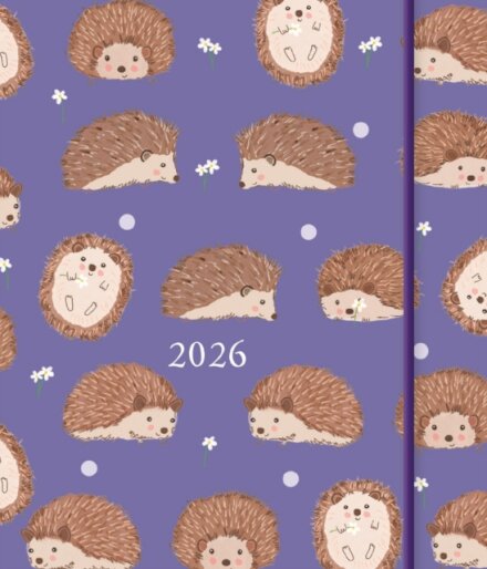 Hedgehog Square Pocket Diary 2026