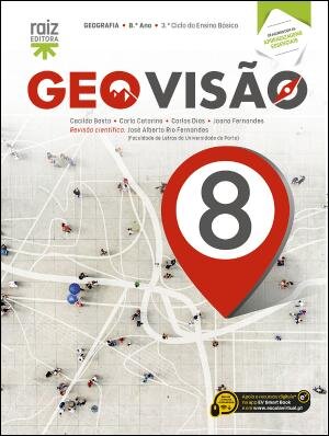 GeoVisão 8 - Geografia - 8.º Ano Manual 2025