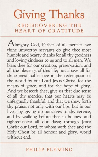 Giving Thanks
