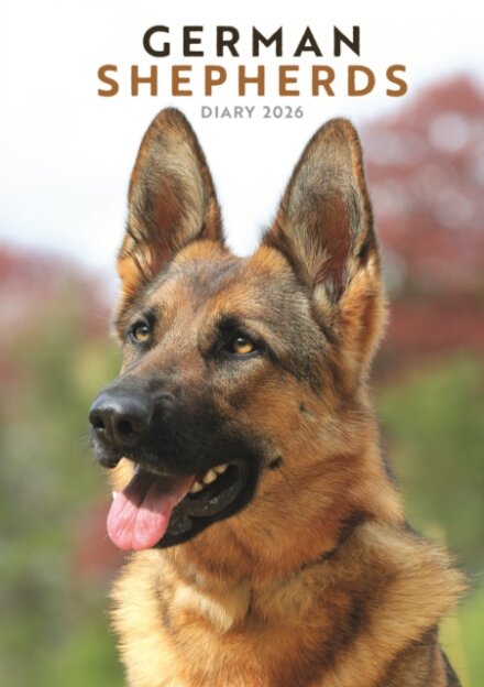 German Shepherds A5 Diary 2026