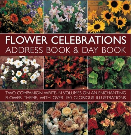 Flower Celebrations Address Book and Day Book Set