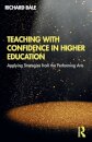 Teaching with Confidence in Higher Education