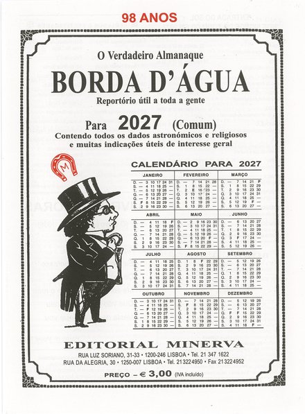 Borda D´Água 2027