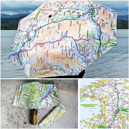 OS Map Premium Umbrella - Pembrokeshire Coast National Park