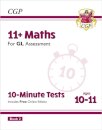 11+ GL 10-Minute Tests: Maths - Ages 10-11 Book 2 (with Online Edition)