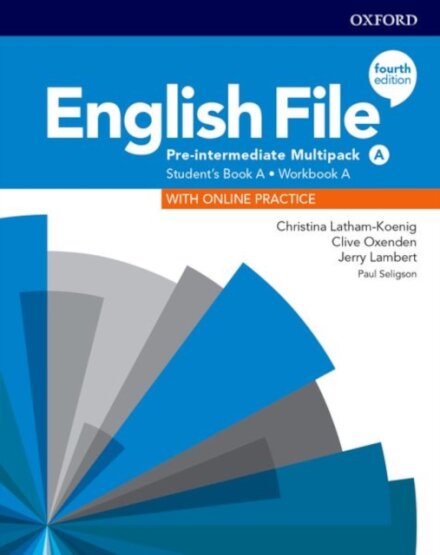 English File, 4th Edition Pre-Intermediate Student's Book/Workbook Multi-Pack A