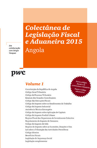 Colectânea Legislação Fiscal 2015 Angola