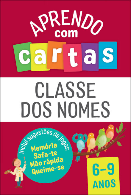 Aprendo com Cartas: Classe dos Nomes 6-9 Anos