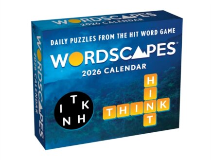 Wordscapes® Puzzle Fun 2026 Day-to-Day Calendar