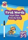 First Words Wipe-Clean Activity Book for Ages 3-5 (with pen)