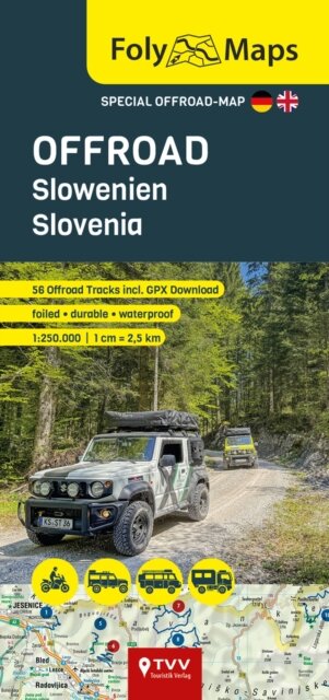 FolyMaps OFFROAD Slovenia 1:250 000