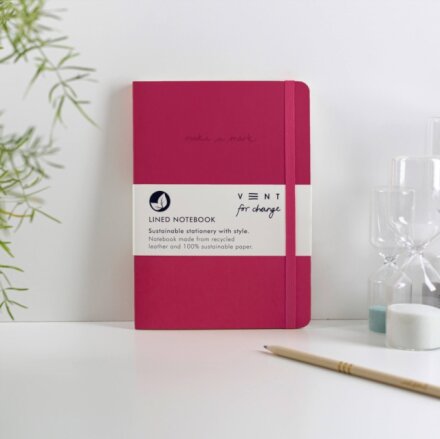 A5 Make a Mark - Raspberry Pink Notebook