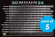 2024 Moon Calendar Card (5 pack)