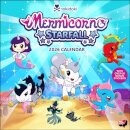 Mermicorno: Starfall 2026 Wall Calendar with 50 Bonus Stickers