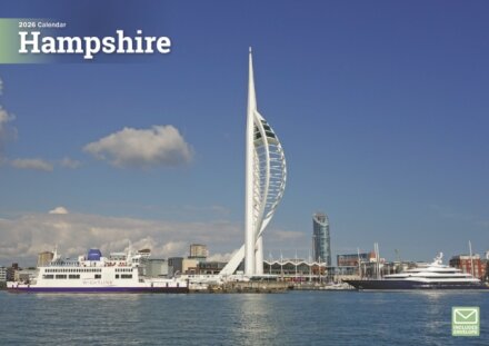 Hampshire A4 Calendar 2026
