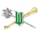 Wicked For Good Wand and Broomstick Pin Badge