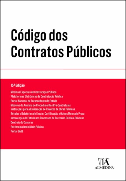 Código dos Contratos Públicos (15ª Edição)