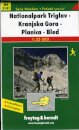 National Park Triglav - Kranjska Gora - Planica - Bled Hiking + Leisure Map 1:35 000