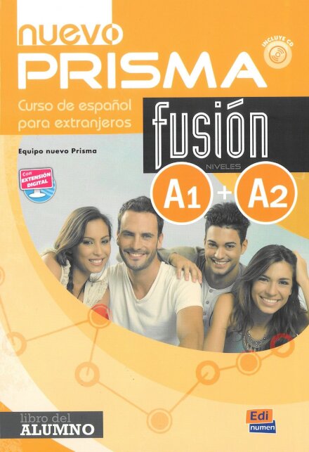 nuevo Prisma Fusión A1+A2 - Libro del alumno