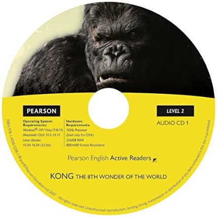 Level 2: Kong The Eighth Wonder Of The World Book & Cd Pack