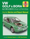 VW Golf & Bora Petrol & Diesel (April 98 - 00) Haynes Repair Manual