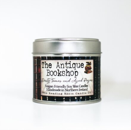 Antique Bookshop- Scented Soy Candle- Dusty Tomes and Aged Pages