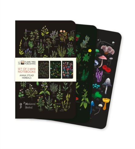 Anna Stead: Herbals Set of 3 Mini Notebooks