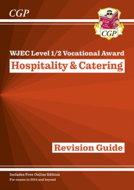 WJEC Level 1/2 Vocational Award in Hospitality & Catering: Revision Guide (with Online Edition)