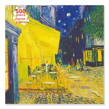Adult Jigsaw Puzzle Vincent van Gogh: Cafe Terrace (500 pieces)