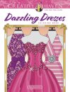 Creative Haven Dazzling Dresses Coloring Book