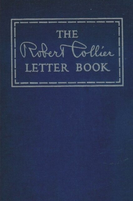 The Robert Collier Letter Book