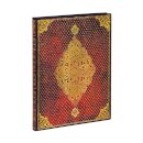 Golden Trefoil Ultra Lined Hardcover Journal (Elastic Band Closure)