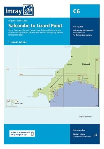 Imray Chart C6 : Salcombe to Lizard Point : 6