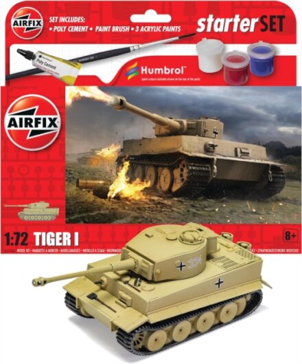 Airfix STARTER SET - TIGER 1 Model Toy