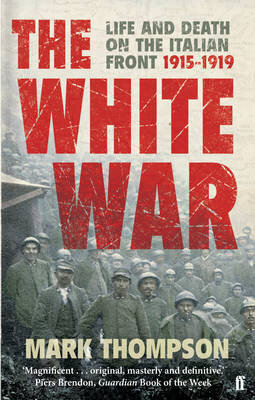 White War, The: Life And Death On The Italian Fron