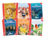 Jolly Phonics Folktales Red Readers (Level 1) Complete Set (1-6)