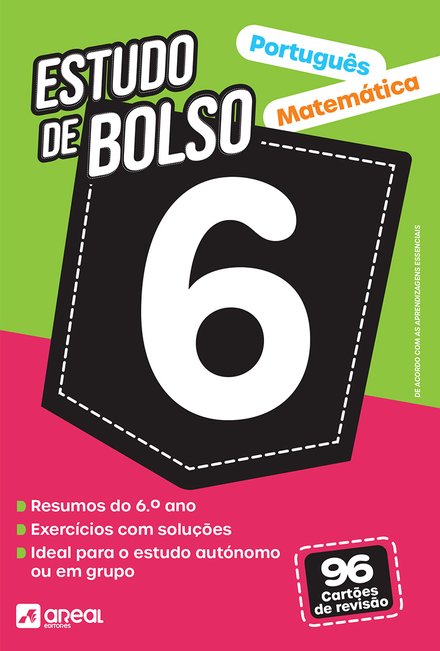 Estudo De Bolso: Português E Matemática - 6.º Ano