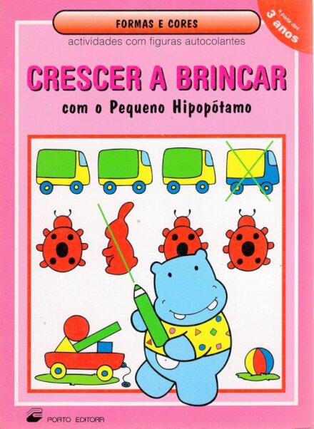 Crescer a brincar com o Pequeno Hipopótamo – Formas e cores