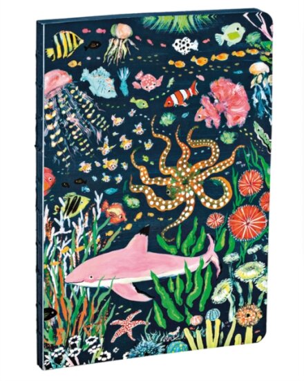 Pink Shark A5 Notebook