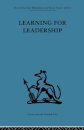 Learning for Leadership