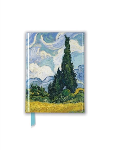 Vincent van Gogh: Wheat Field with Cypresses (Foiled Pocket Journal)